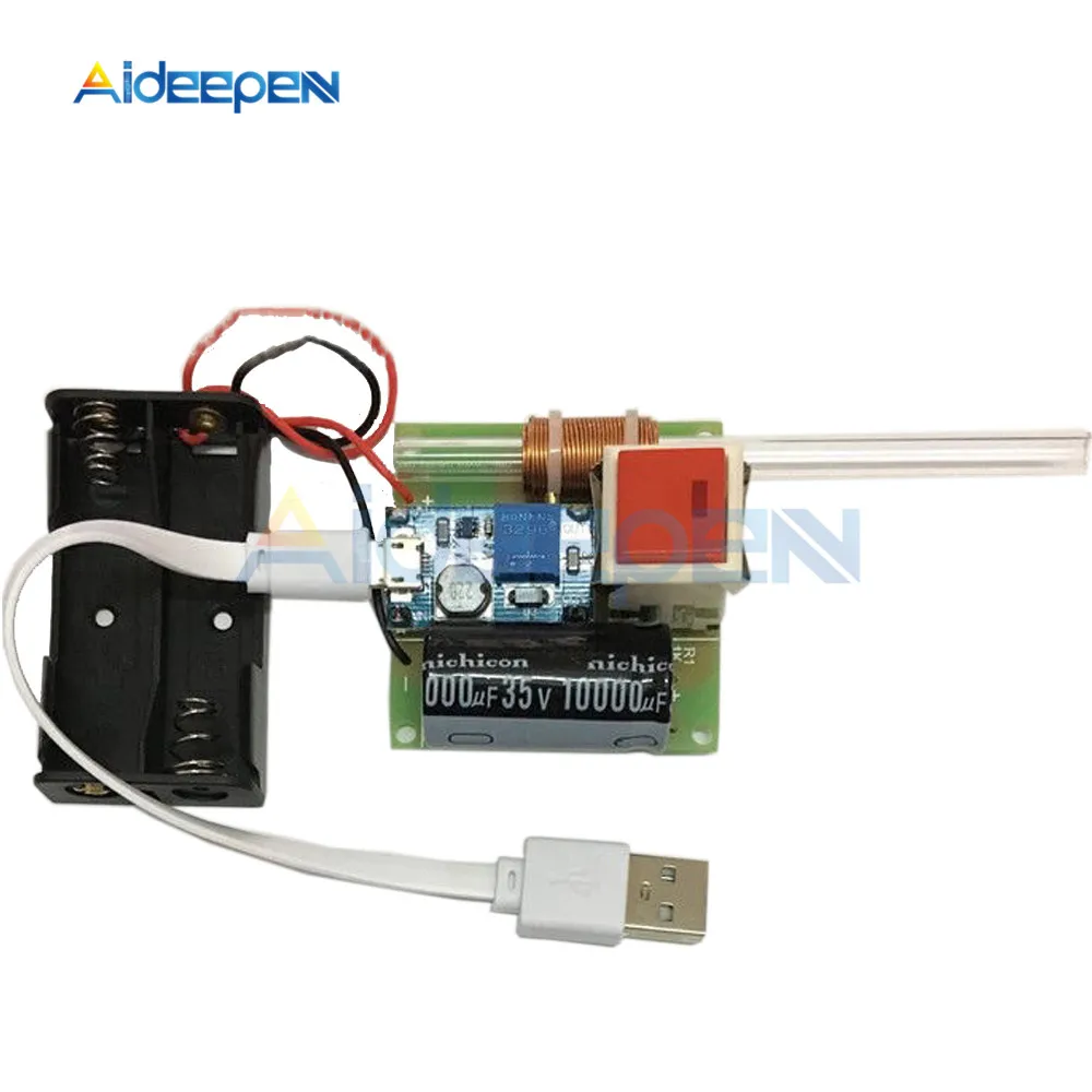 

Primary Electromagnetic Gun Module Scientific Experimental Model Electromagnetic Gun Charging Module Range 5M Finished Product