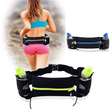 Спортивная сумка для марафона, пояс для бега, поясная сумка для телефона, походный чехол для телефона+ 2 шт. бутылка для воды для IPhone 7, 6 S, 6 plus, для samsung S8, S7, S6
