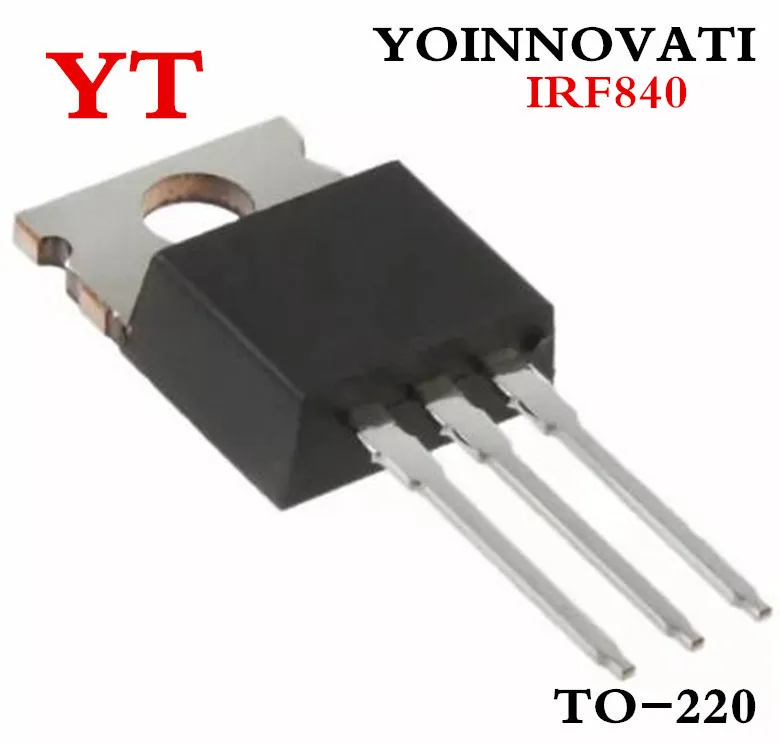 10 pcs IRF840 MOSFET N CH 500V 8A TO 220AB|10 pcs|n-ch mosfet |