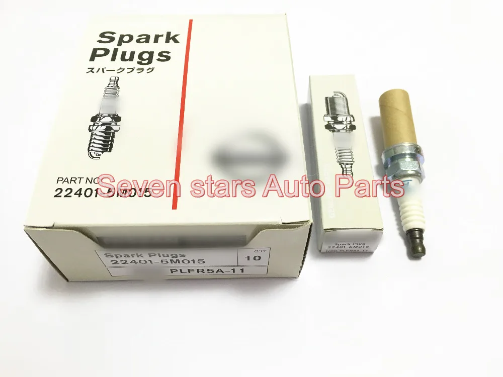 NEW Platinum Spark Plugs For Suzuki Infiniti OEM 22401 5M015 PLFR5A 11