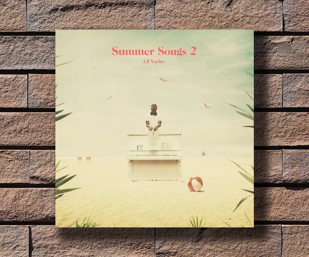 Download Y452 Lil Yachty Summer Songs 2 Music Rapper Album Cover Hot Poster Art Canvas Print Decoration 16x16 24x24 27x27inch Wall Stickers Aliexpress