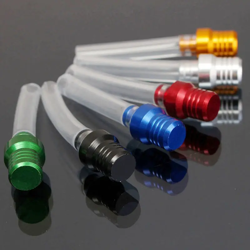 Motorcycle Gas Fuel Tank Cap Valve Vent Breather Hose Tube For ATV Pit Dirt Bike