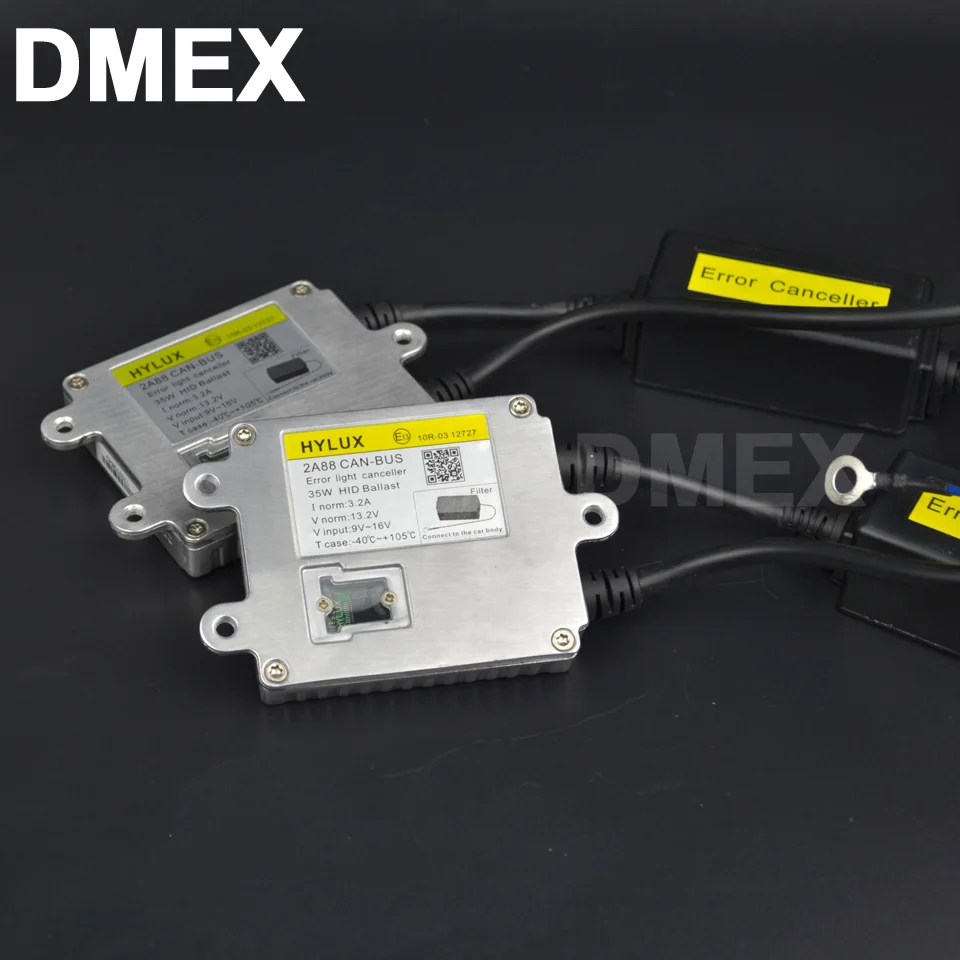 DMEX 1 комплект 4500K 5500K 6500K Шина CAN, HID, ксеноновый комплект H1 H3 H7 H11 9005 9006 9012 D2H хайлюкс 2A88 Canbus балласт Yeaky HID ксеноновая лампа