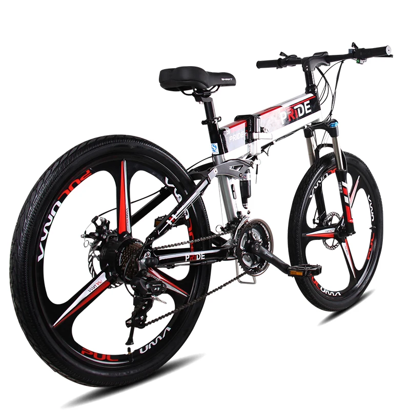 Sale Electric bike 26inch Aluminum Folding electric Bicycle 500W Powerful bike 48V12.5A Battery Mountain ebike Snow/beach/city e bike 1