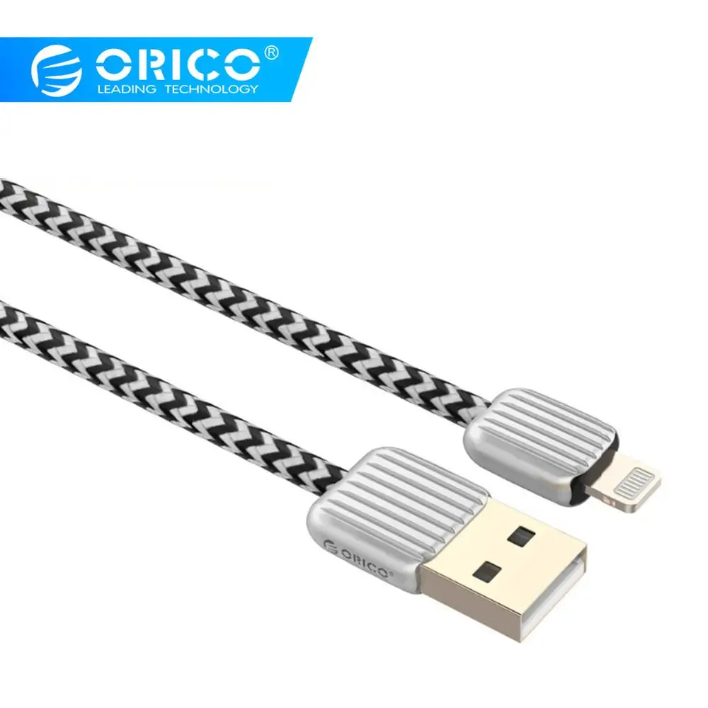 

ORICO Quick Charge Data Cable Braided Suitcase-style USB To Micro USB Type-C Fast Charging Sync Nylon 1mCable For Android iPhone