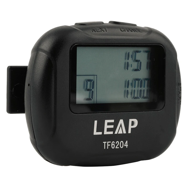 

Training Interval Timer Segment Stopwatch Interval Chronograph Sports Yoga Cross-fit Boxing Gym trainings Programmable Timer