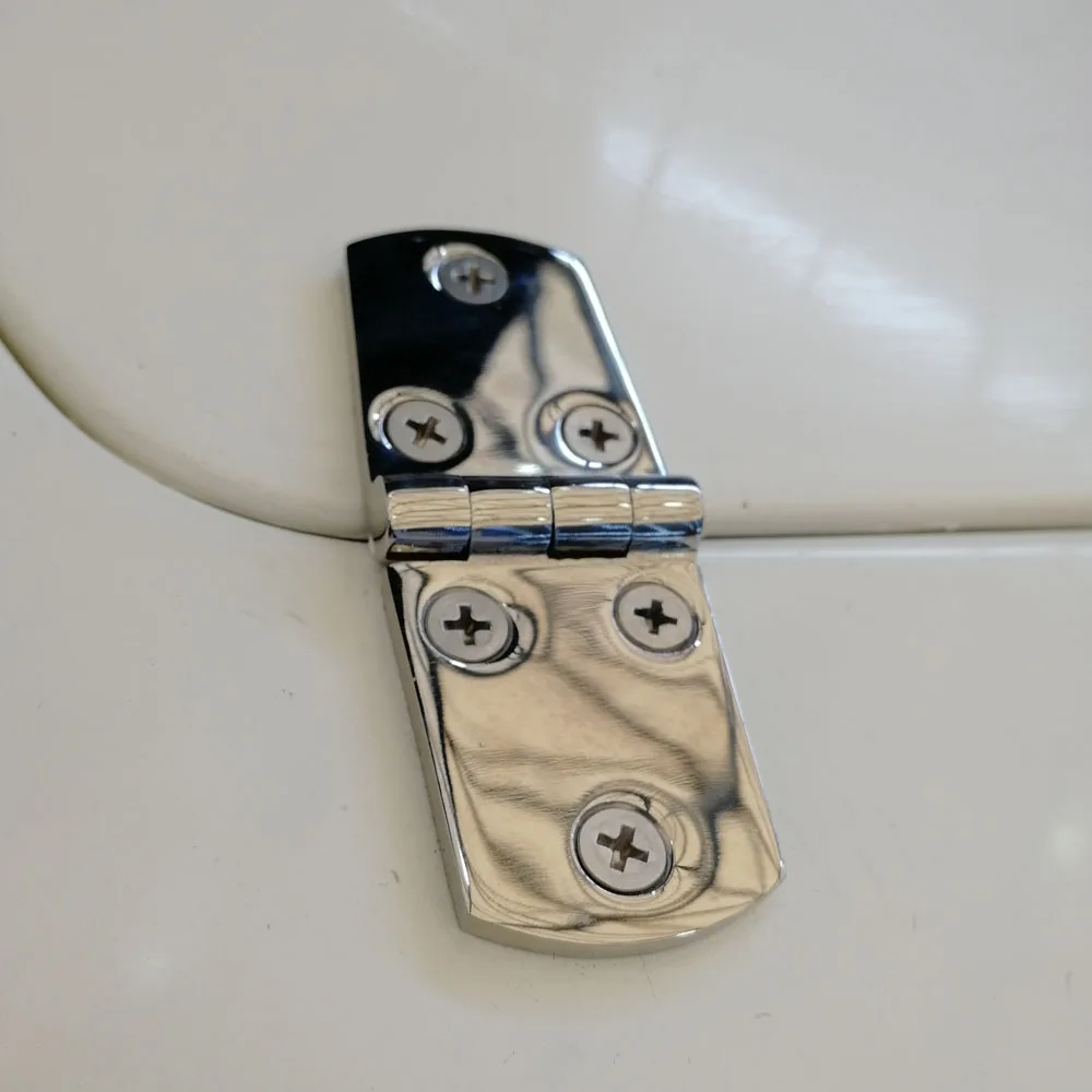 Stainless Marine Boat Deck Lock Strap Hinge Mirror Polished SUS316 Door