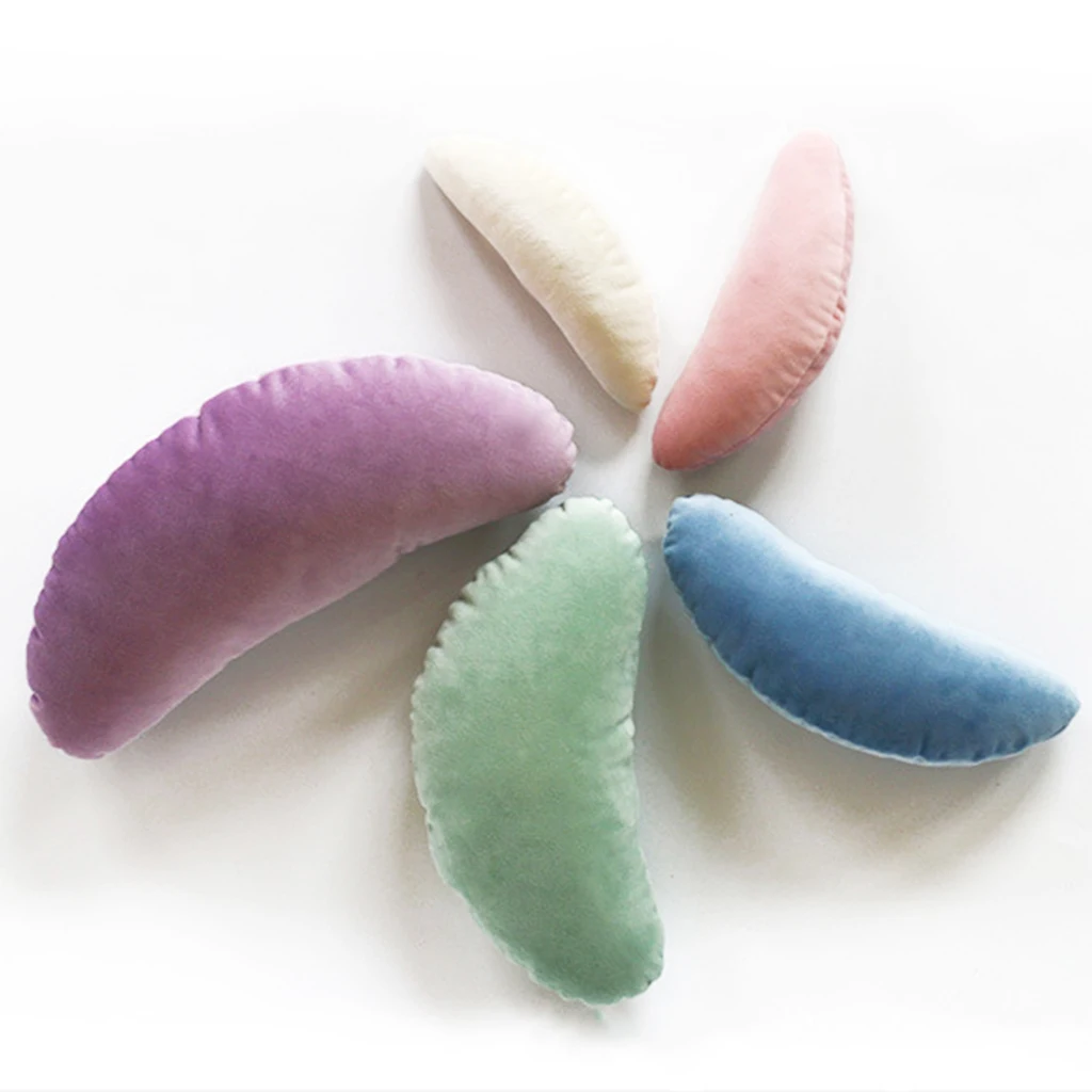 10 Pieces/Set Baby Photography Moon Pillow Posing Props White + Colorful