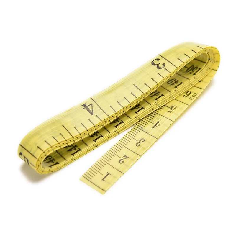 2 шт./упак. 60 дюймов 1,5 м Рулетка для измерения размеров тела портной ленты измерения мягкая плоская линейка метр швейная измерительная лента