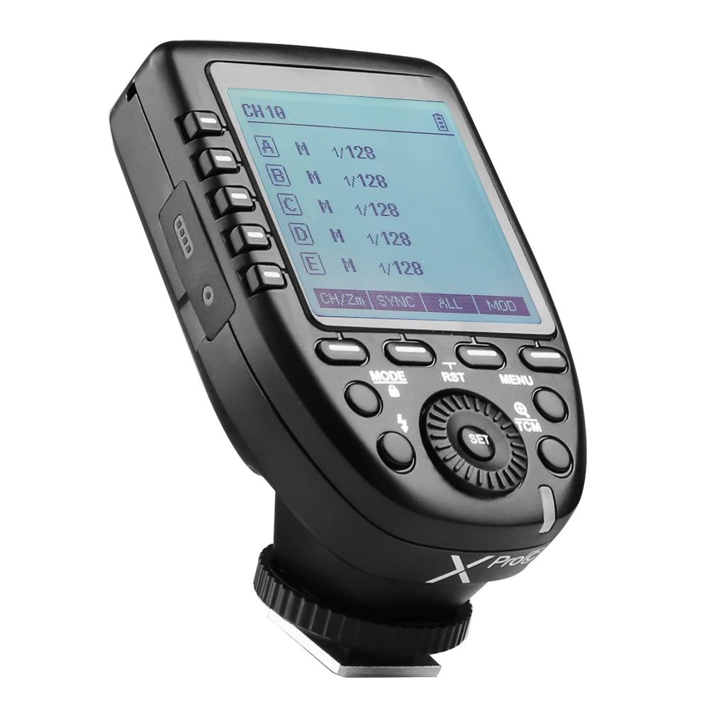 Godox XPro-C Flash Trigger передатчик с E-TTL II 2 4G Беспроводная X СИСТЕМА HSS ЖК-экран для Canon DSLR