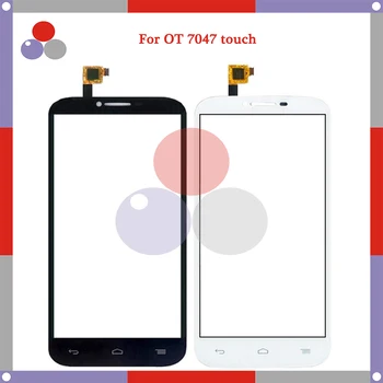 

10pcs/lot High Quality For Alcatel One Touch POP C9 7047 / 7047D / OT 7047 / OT7047 Touch Panel Glass Front Glass Lens Screen
