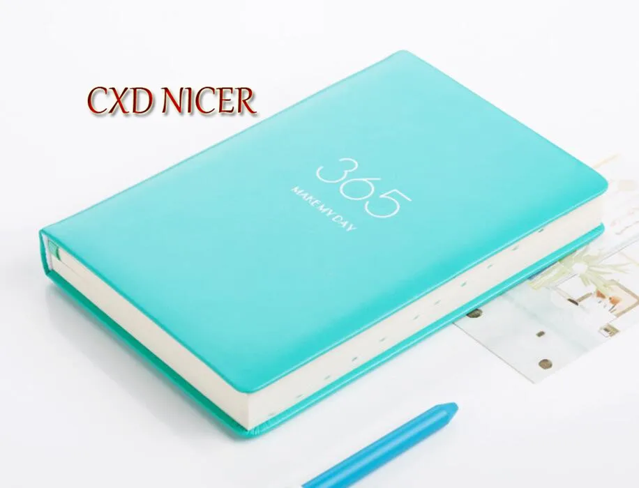 

Pink Blue White Thickening Handbook Notepad Candy Color 365 Days Planner Notepads For Kids Gift Korean Stationery DD1981