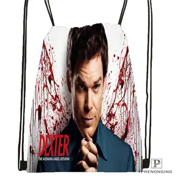 

Custom dexter_season_5 Drawstring Backpack Bag Cute Daypack Kids Satchel (Black Back) 31x40cm#2018611-2(2)