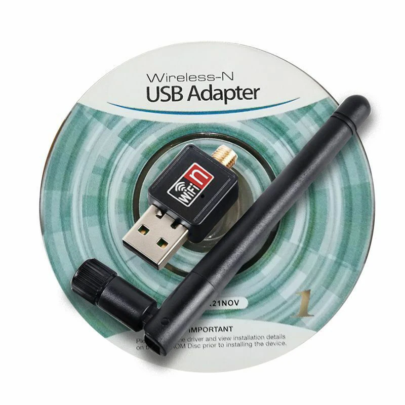 USB Wi-Fi адаптер 150 Мбит/с 2 дБи 4 ГГц | Компьютеры и офис