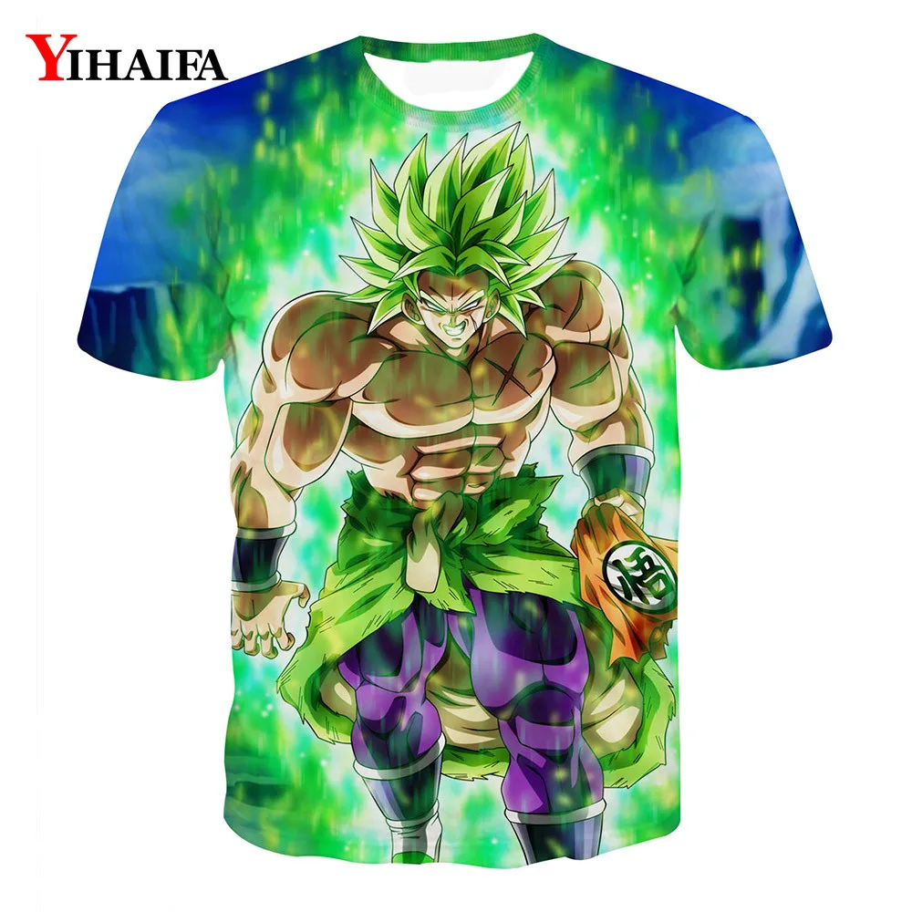 

3D T shirt Dragon Ball Z Print Anime Casual Tee Shirts Cartoons Men Hip Hop Cartoon Graphic Tees Tops men t shirt