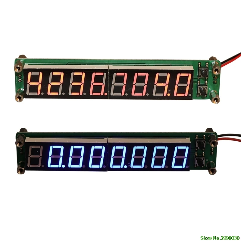 

0.1-60MHz 20MHz-2.4GHz RF 8 Digit LED Singal Frequency Counter Cymometer Tester Apr