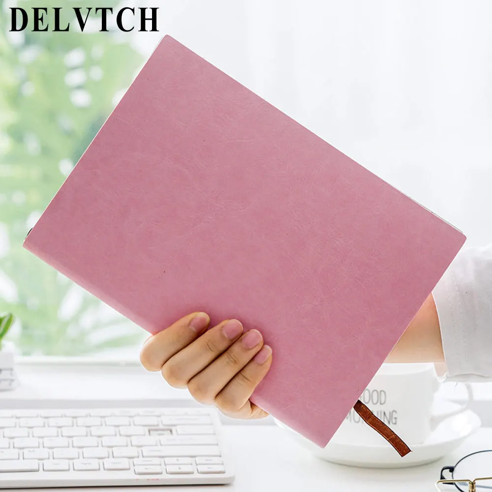 DELVTCH A5 блокнот из искусственной кожи 96 листов ежедневный ежедневник план