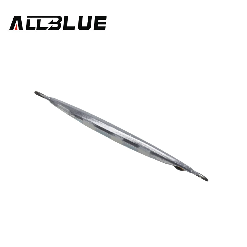 ALLBLUE جديد أبطأ البيضاوي المعادن بطيئة الرقصة الصب ملعقة 28G 40G 60G الاصطناعي الطعم شور الصيد القفز الرصاص معدن الصيد إغراء