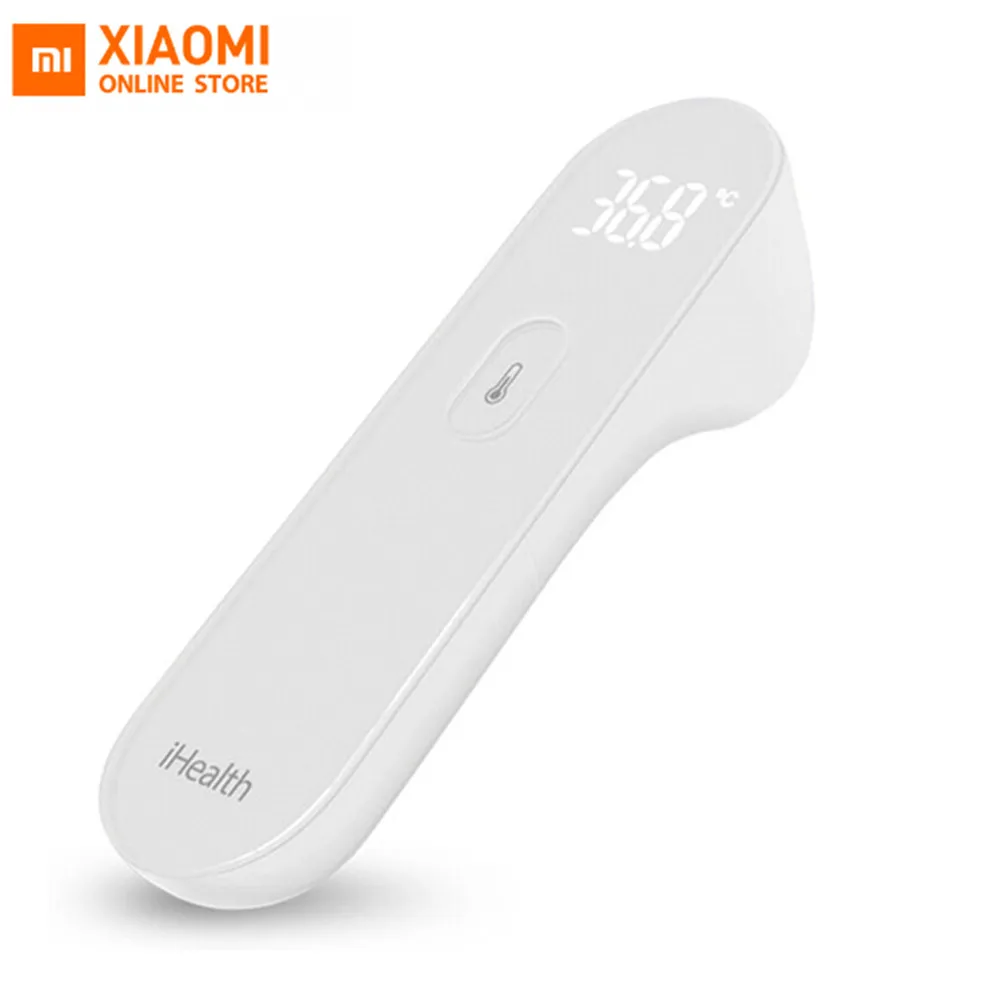 

Original Xiaomi Mijia iHealth Thermometer Accurate Digital Fever Infrared Clinical Thermometer NoContact Measurement LED display