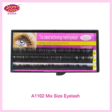 5 лотков, смешанный размер, 3 линии, супер мягкие ресницы для глаз, искусственная норка, натуральный накладной завиток, ресницы для макияжа, ресницы