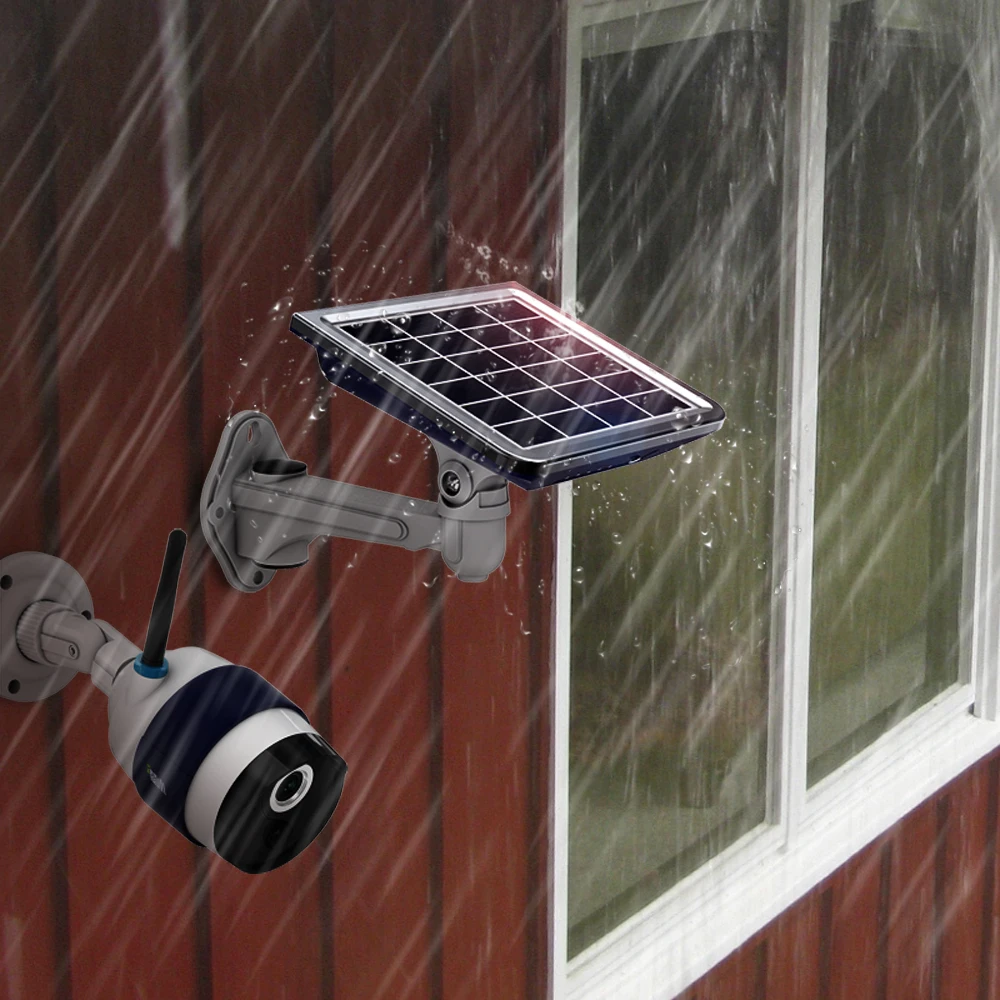Freecam Smart home Solar Powered Outdoor IP65 water proof WiFi 5 meters IR range wifi connection IP Camera