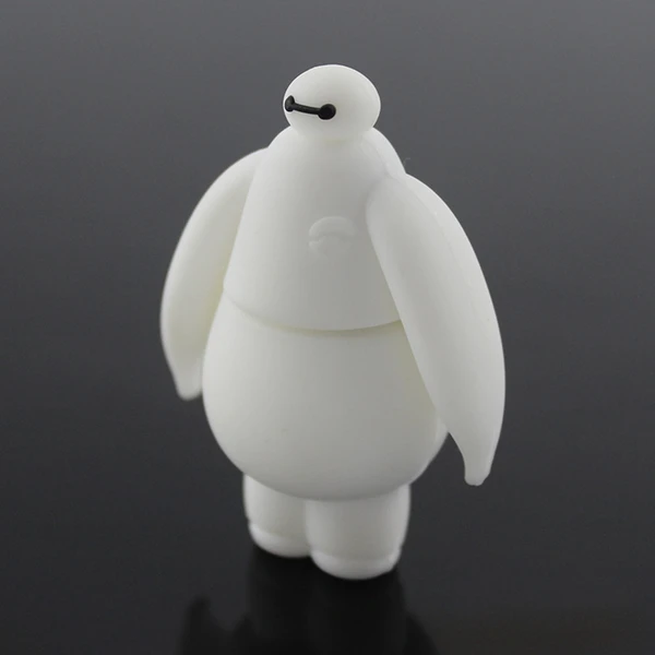 Лучший Мультфильм робот Baymax USB флешка 3,0 64 ГБ 128 ГБ 512 ручка привода флэш карты памяти Bay Max флешки 1 ТБ Memory Stick подарок