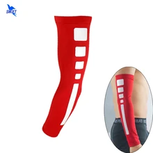 1 пара нейлон лайкровый велосипедный костюм бег Волейбол Баскетбол митенки рукав Защита от солнца Защитная крышка Oversleeve Спортивная безопасность