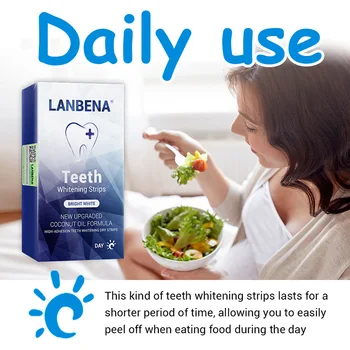 

Oral Hygiene Cleaning Strips Teeth Whitening Paste Removes Plaque Stains Tooth Bleaching 669