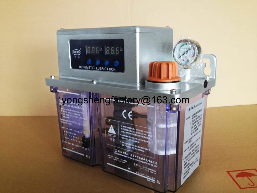 4L/AC220V Electric lubrication oil pump/gear lubricator/lubricating