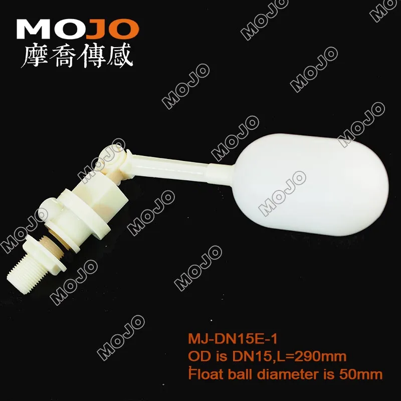 

2019 free shipping ! MJ-DN15E-1 plastic water float valve ball, ball float check valve, G1/2 diameter water float