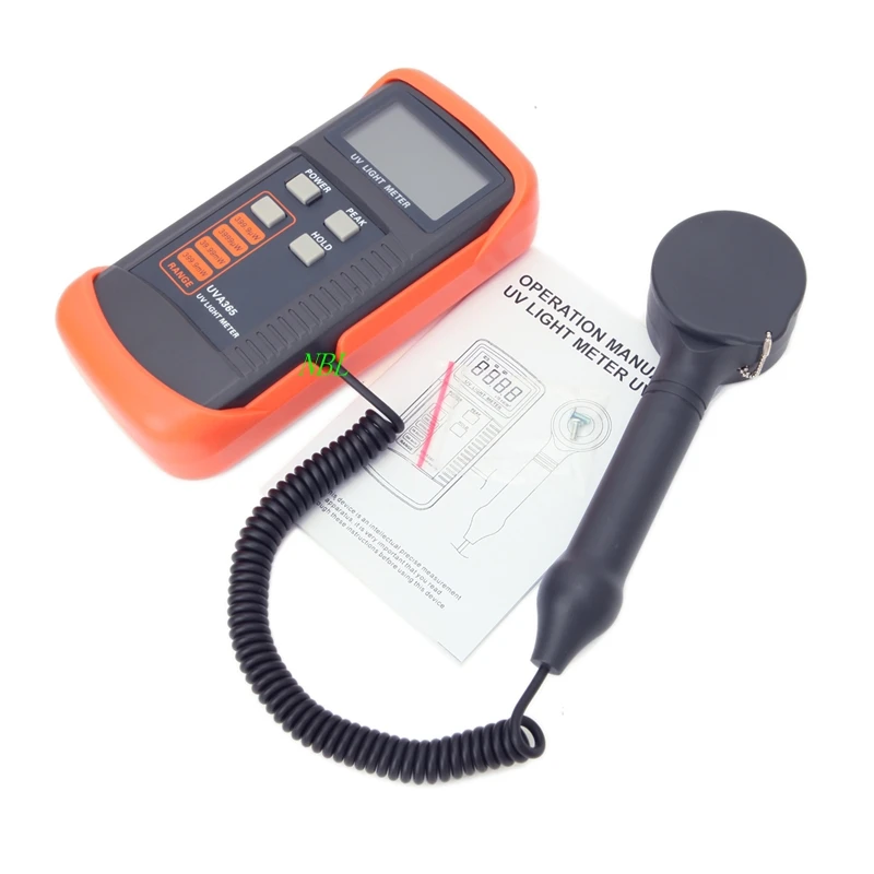 УФ светильник измеритель с фильтром 400 м функцией удержания пика|light meter color
