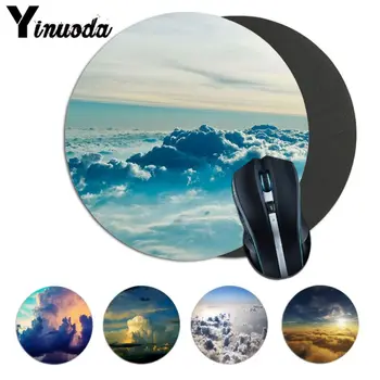 

Yinuoda Simple Design Sky Cloud wallpaper Game Speed Mice Retail Small Rubber Mousepad Gaming Necessary Mouse pad Gamer Desk Mat