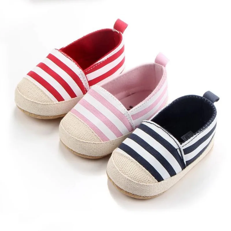 Детские Нескользящие туфли детские пинетки для малышей Конопляный материал парусиновая обувь для младенцев
