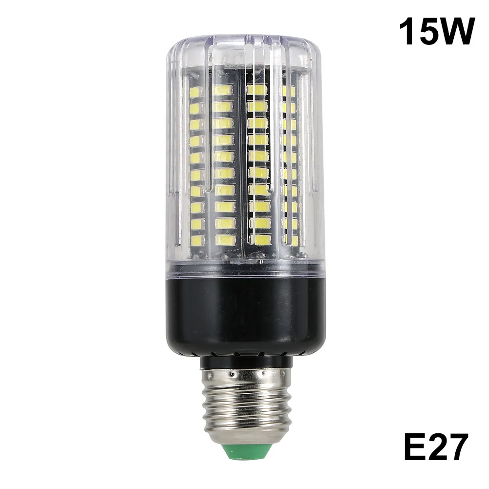 E12/E14/E27 Светодиодный светильник-кукуруза 5736 SMD 85-265V Энергосберегающая лампа домашний декоративный светильник JA55