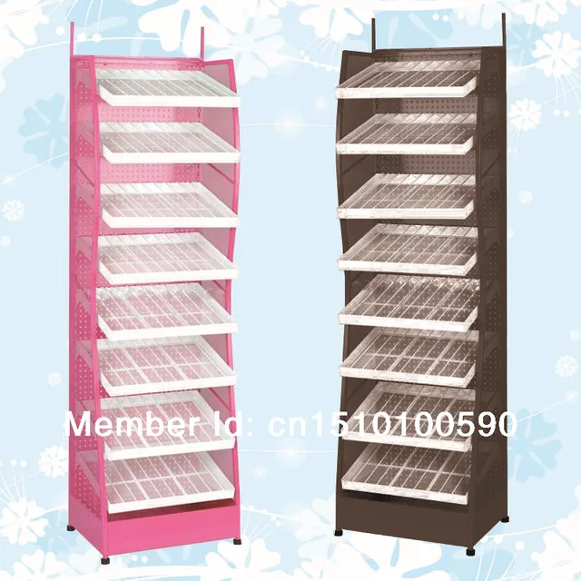 Optional Color Metal Flooring Nail Polish Display Holder Shelf Stand Enchanting Art Display Stands Racks Optional Color Metal Flooring Nail Polish Display Holder Shelf Stand Enchanting Art Display Stands Racks