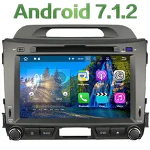 3G 4G WIFI Android 7.1.2 8 “2 GB RAM DAB + SWC BT Reproductor de DVD de Radio Estéreo Del Coche Para Kia Sportage R 2010 2011 2012 2013 2014 2015