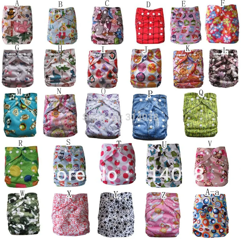 

choose design 2019 new design arrived 10diaper+bamboo 5ayer insert ) /lot cloth diapers one size adjustable /baby Nappies
