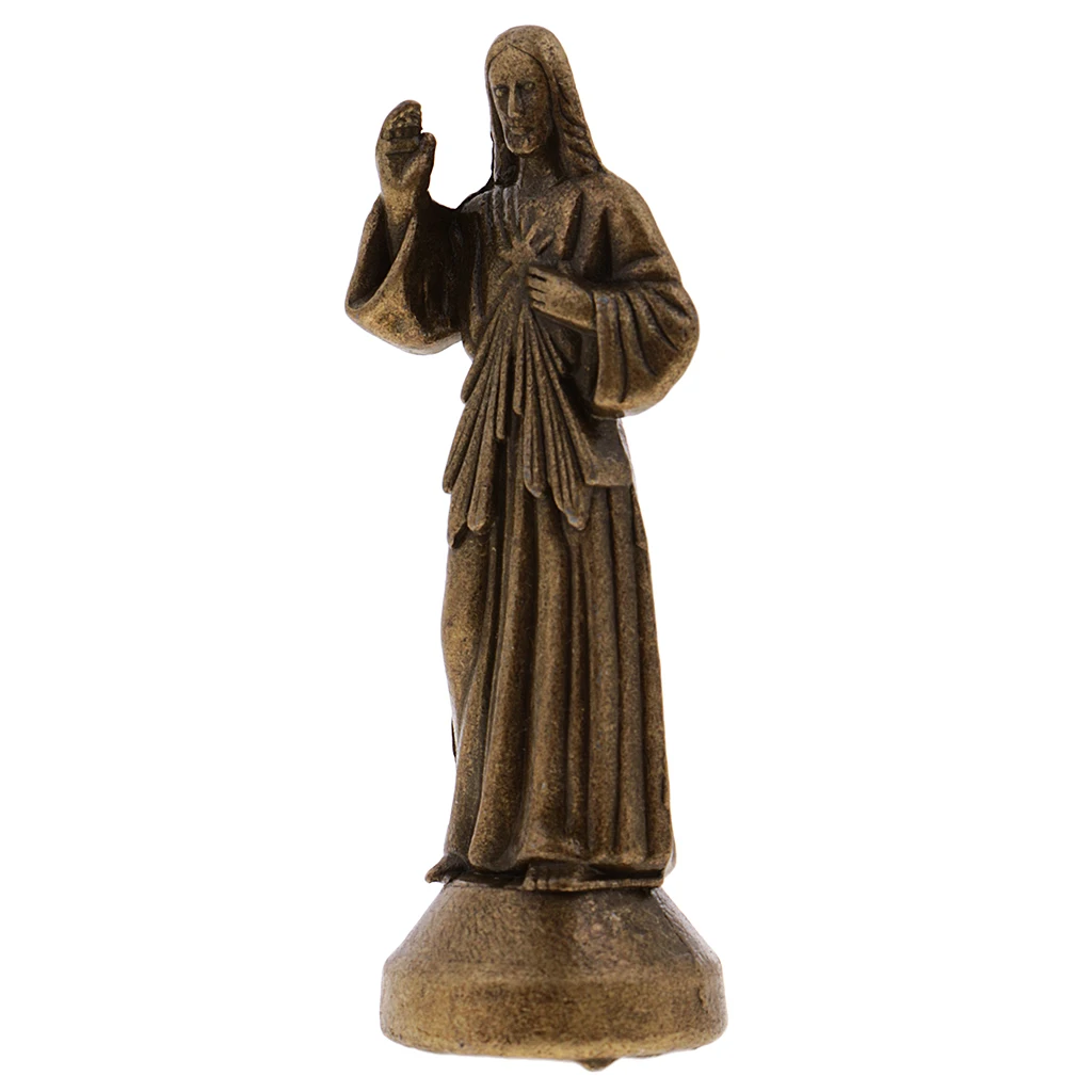 Mini Jesus Holy Religious Figurine Magnetic Decoration Statue Home Decore Figurine Holy Religious Statues 