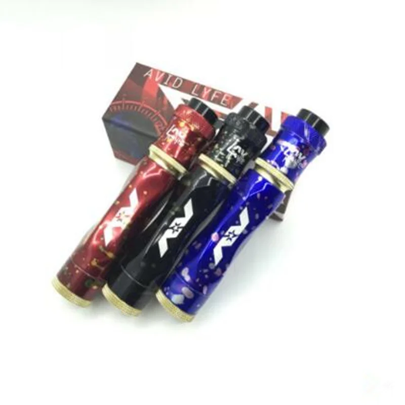 

New Arrival E Cigarette Avid Lyfe Cotton Candy Slow Twist Gyre Mechanical Mod With Captain Cap II RDA AV Vaporizer Vape Pen Kit