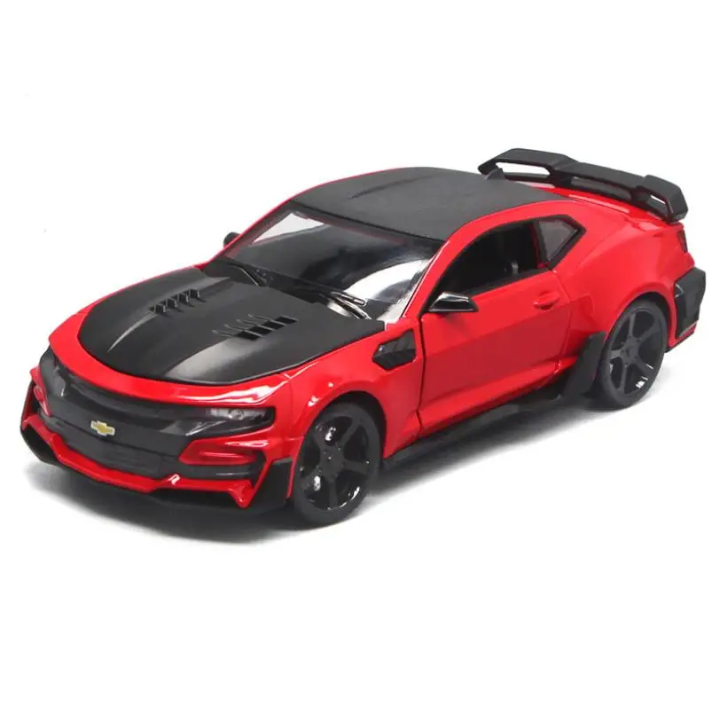 1/24 Diecasts& игрушечный транспорт Chevrolet Camaro Континентальная модель автомобиля коллекция автомобилей игрушки для мальчика Детский подарок brinquedos