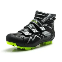 Tiebao Cycling shoes men’s professional MTB shoes for man bicycle boots,Bike Shoes Nylon-fibreglass Soles winter cycling boots