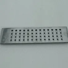 52 отверстия круглые нарисованные пластины 0,26-4,1 мм Карбид вольфрама Drawplates