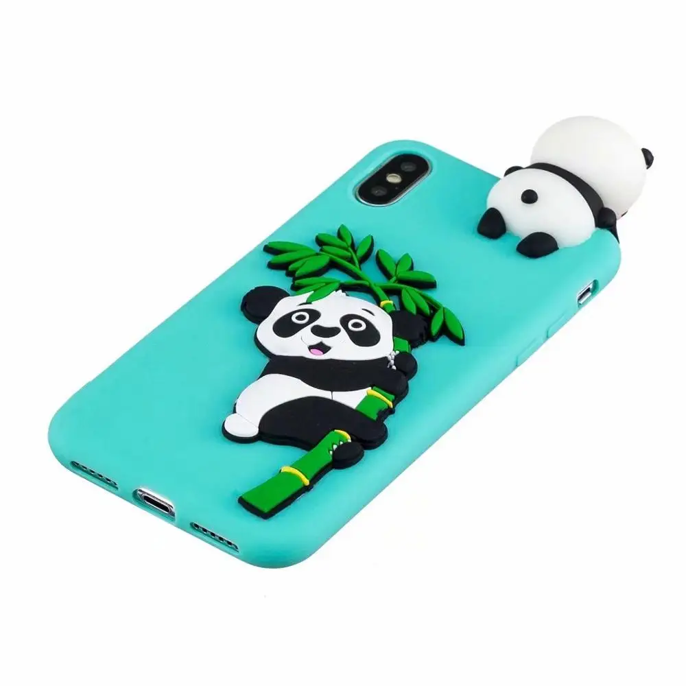 3D мультфильм панда чехол для huawei P30 Lite mate 20 pro Nova 3i Y3 Y5 2018 Y9 Y7 P Smart 2019 Honor 10
