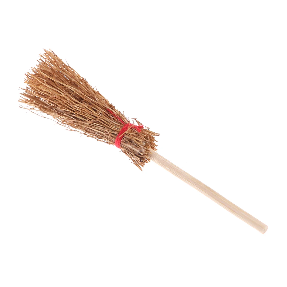 Новый миниатюрный кукольный домик Besom деревянная ведьма масштаб 1/12 мебель