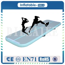 Надувной воздушный трек, гимнастический/Йога/тхэквондо/водный плавающий/Кемпинг складной тренировочный Противоскользящий коврик с бесплатным насосом