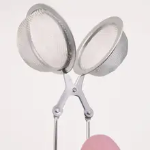 200 шт./лот 4,5 см Нержавеющая сталь ручка Чай Infuser Чай в стиках Сфера сетчатый фильтр для чая ситечки для заваривания чая SL2045