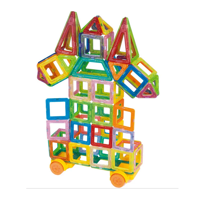 Мини Магнитный дизайнерский шт. 300 Строительный набор модель и строительство 3D DIY блоки-кирпичики Развивающие игрушки для детей детские подарки
