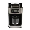 DMWD-Machine à café électrique 220V, 1,2 l, broyeur de café automatique, américain, avec bocal, pour fête au bureau, avec affichage numérique ► Photo 1/6