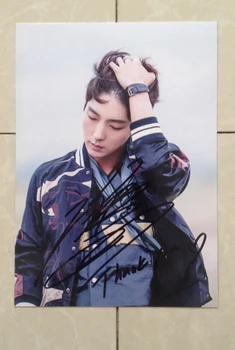 

hand Signed LeeJoongi JOON GI autographed group photo 5*7 K-POP 092018B