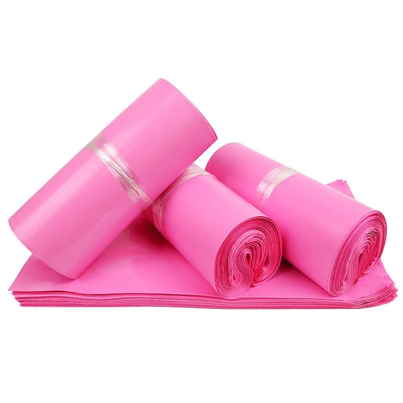 42*52cm Pink Plastic Mailing Bags Poly Mailer Envelopes Shipping Bag